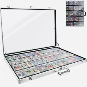 Silver Card Display Case - USED-